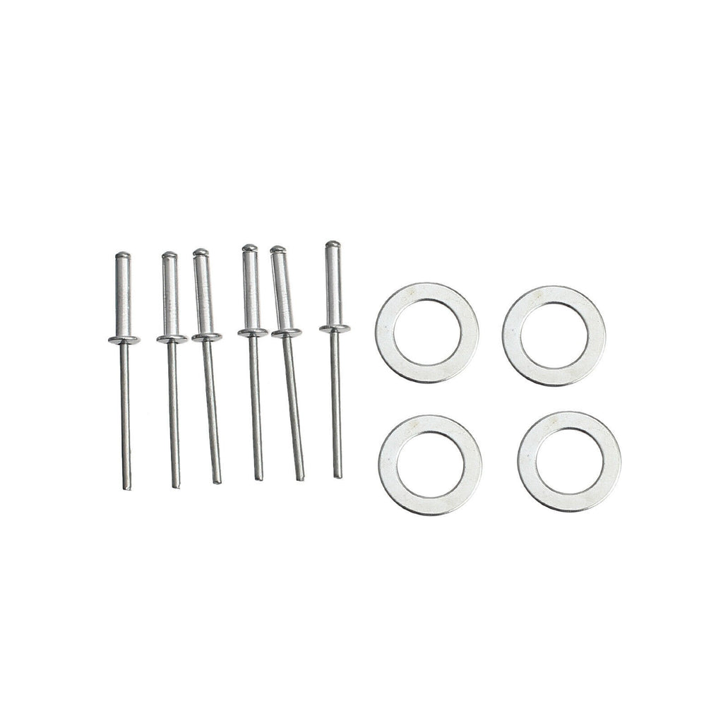 Pair Bonnet Pin Kit Competition Alloy, Brisca, Race, Rally BLACK