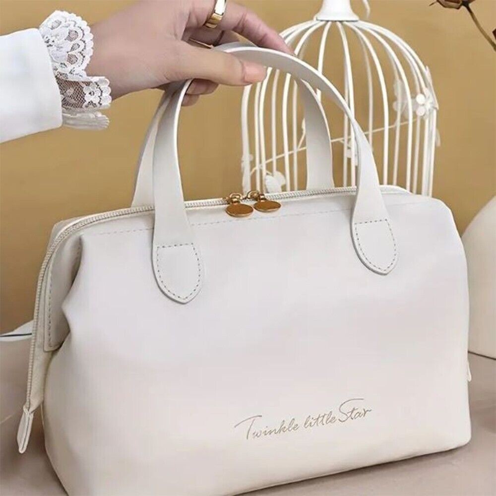 Large Capacity Toiletry Cosmetic Vanity Storage Pouch Travel Make-Up Cases & Bag