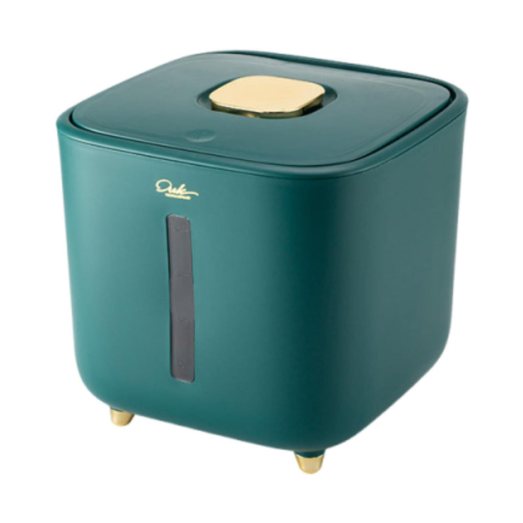 Rice Container Storage Box Kitchen Organization Leakproof Pet Food Dispenser.*