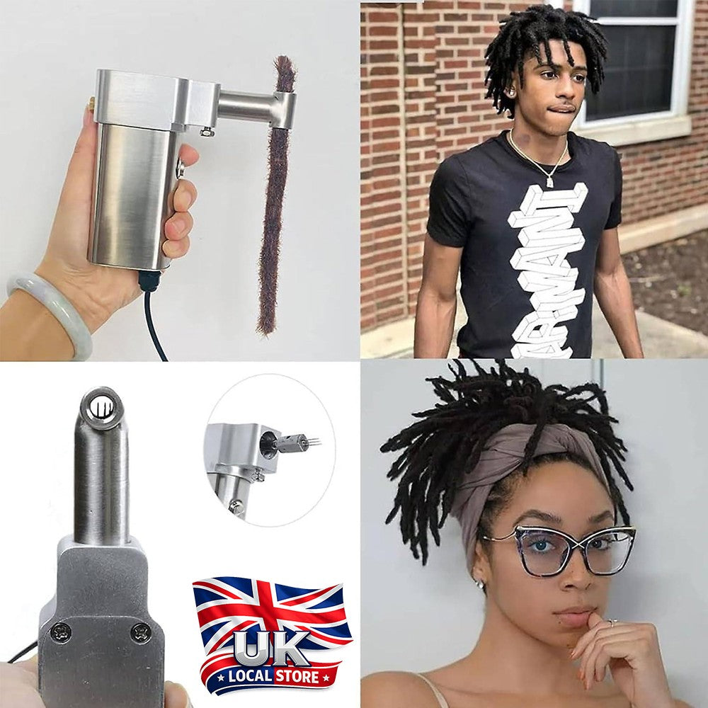 Electric Instant Portable Dreadlocks Machine Handheld Loc Machine Dreadl