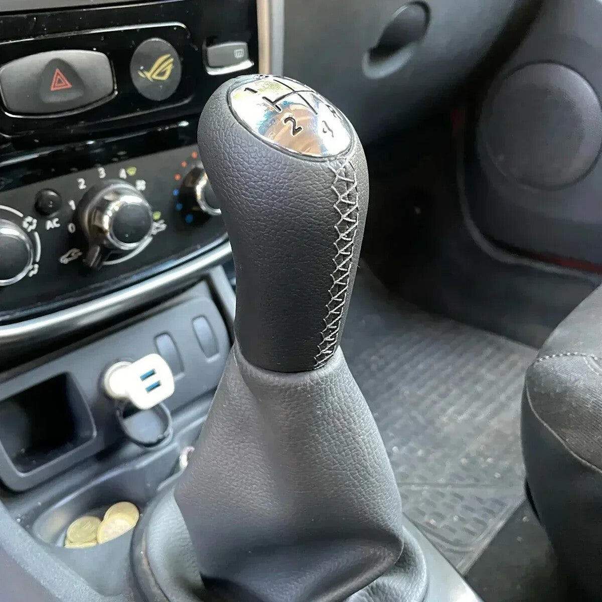 5 Speed Gear Shift Knob For Renault Captur Clio Megane Modus Thalia Manual