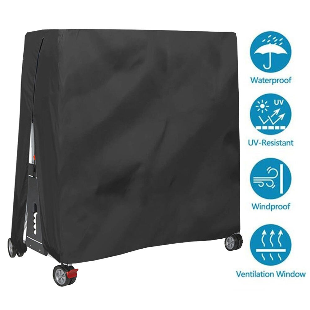 Waterproof Table Tennis Ping Pong Table Cover (185cm x 165cm)