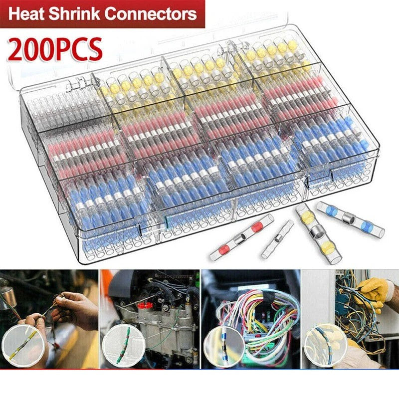 200PCS Solderstick Waterproof Solder Wire Connector Kit Original Connectors Tool