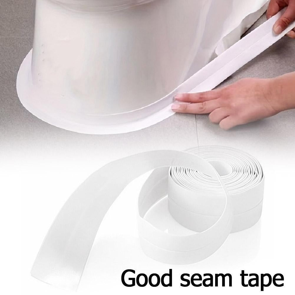 Bath Kitchen Caulk Tape Sealant Strip PVC Self Adhesive  Toilet-Wall