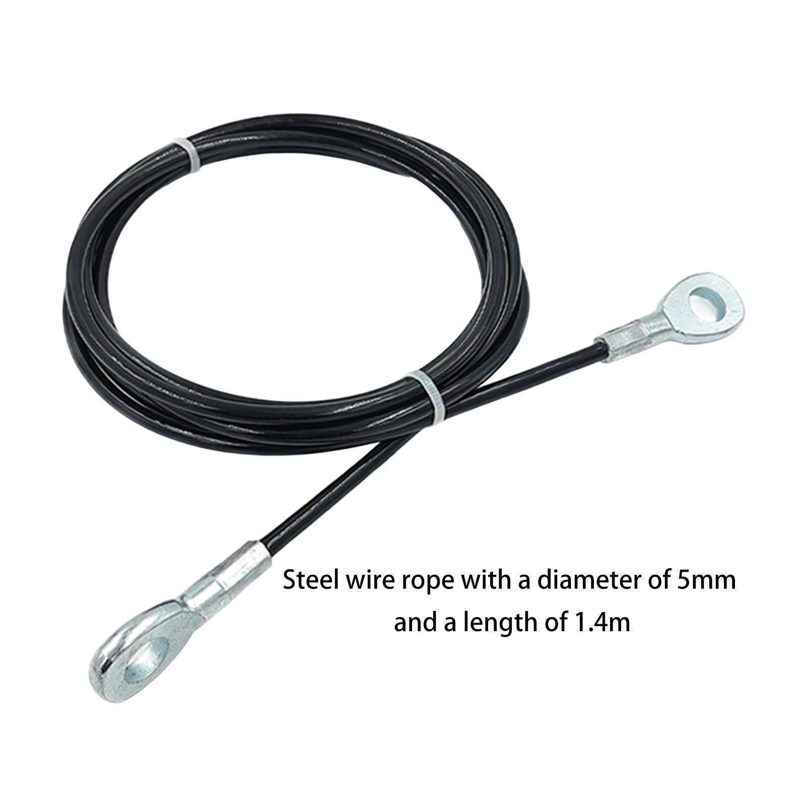 Home Gym Cable 5mm Accessory Premium Replacement Fitness Extension Cable