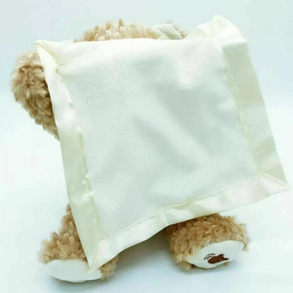 Peek-A-Boo Teddy Bear Plush Interactive Soft Toy Doll Kids Adults Birthday Gift