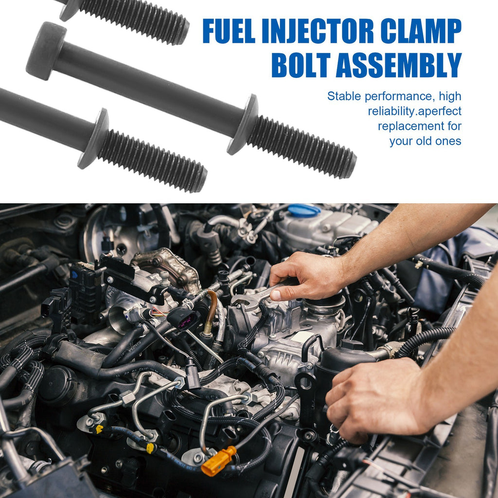 4Pcs  Injector Clamp Bolt Assembly for Santafesorento