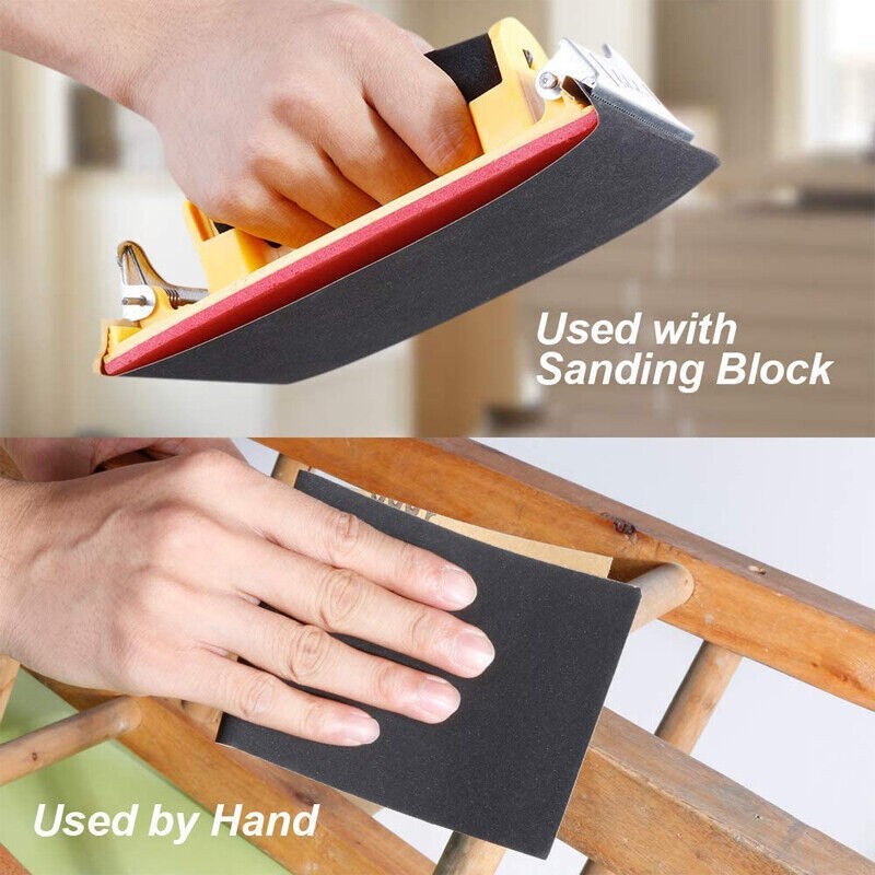 81PCS Wet Dry Sandpaper Assorted Waterproof Sander Paper Sanding Sheets