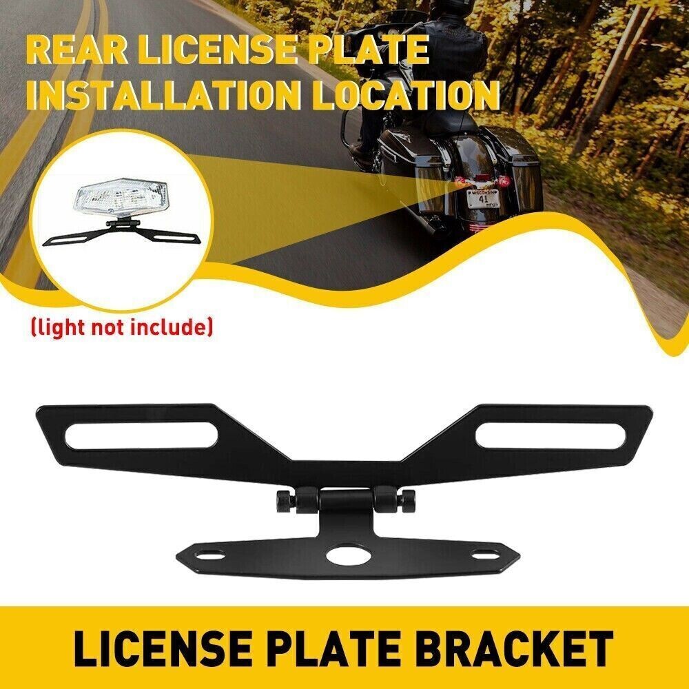 Universal Motorbike Motorcycle License Number Plate Holder Tail Tidy Bracket UK