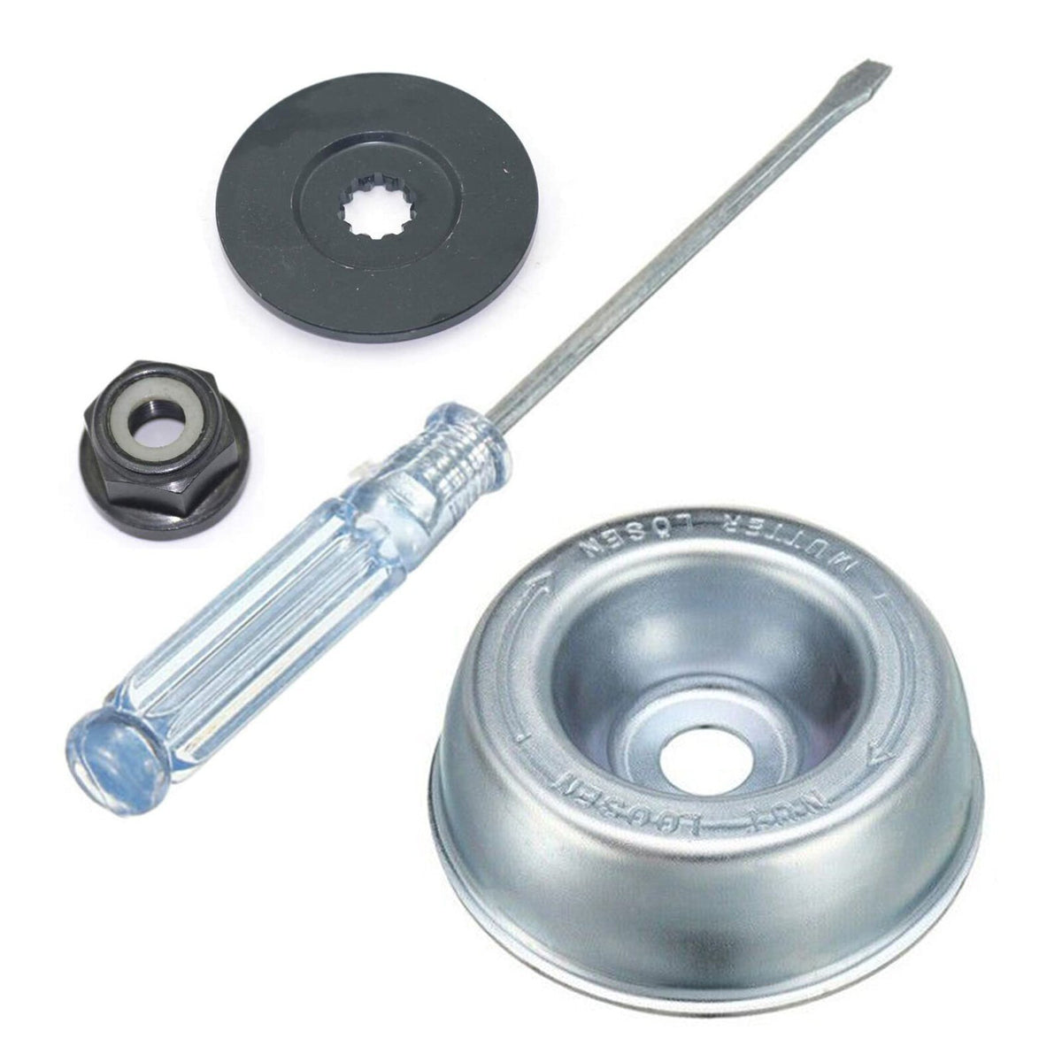 4PC For Stihl Strimmer  FS360 Metal Blade Fixing Kit Gear Head