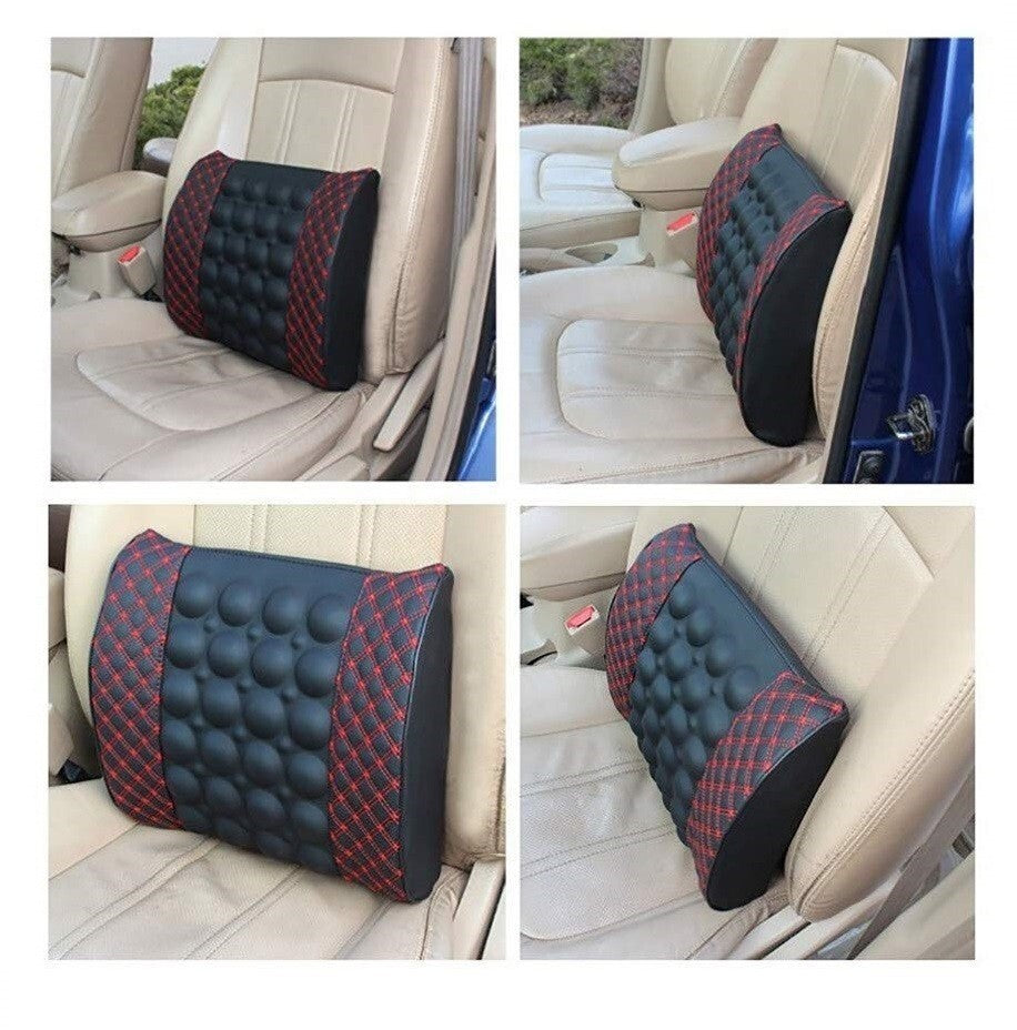 Orthopaedic Massage Vibrating Comfy Back Seat Lumbar Support For Taxi Car Lorry