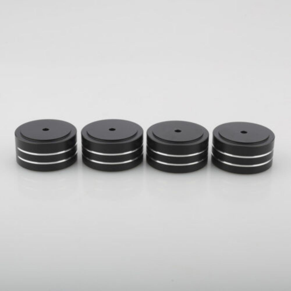 4PCS Aluminum HiFi AMP Speaker Isolation Stand Floor Protect Turntable Feet Pad