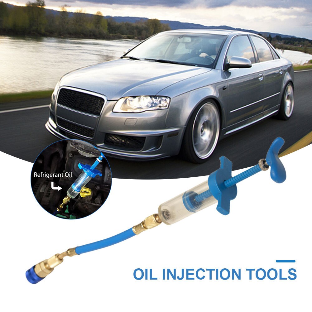 For Air Conditioning Professional Oil Dye Injector A/C R134a 1oz Injection Tool