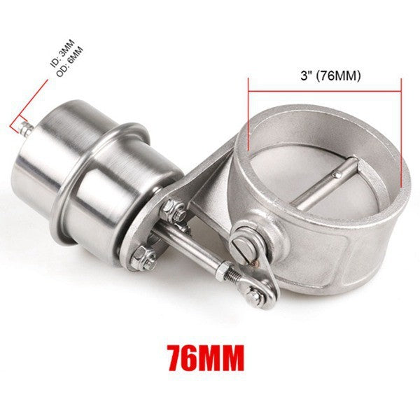 3'' 76mm Boost Activated Exhaust Dump Valve Exhaust Control Valve Closed Style