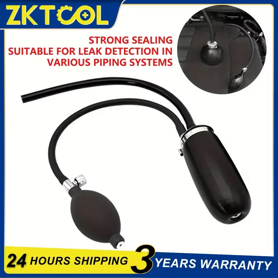 Universal Intake Adapter Inflatable Bladder For Car Smoke Leak Detector Machine