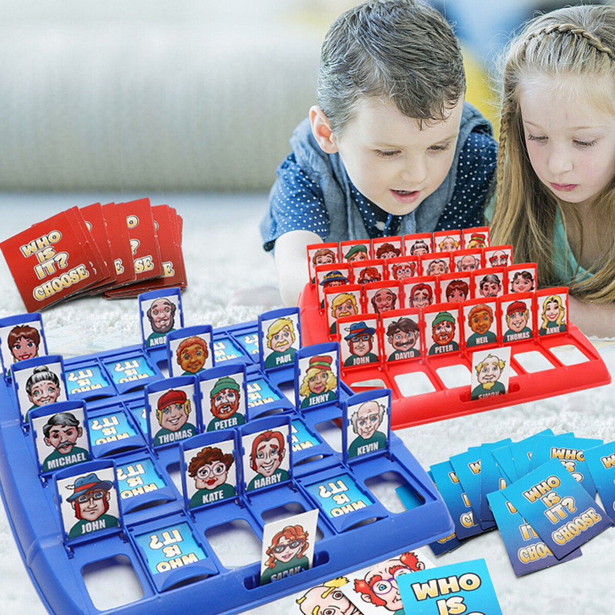 Guess Who? Traditional Classic Family Board Games Indoor Toy Party Puzzle games