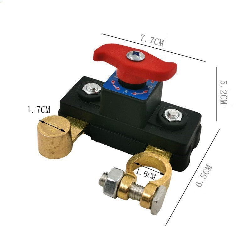 Universal Battery Disconnect Leak Protector,12v/24v Car Battery Disconnect Switc