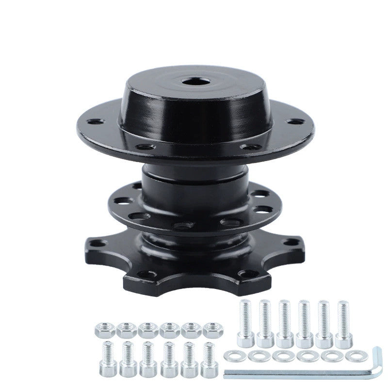 SNAP OFF QUICK RELEASE DETACHABLE STEERING WHEEL BOSS KIT HUB ADAPTER GROUP