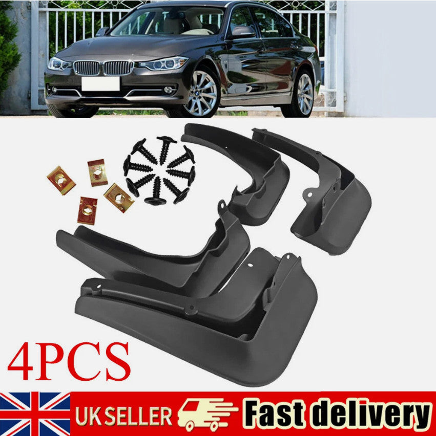 Mud Flaps Splash Guards For BMW 3 Series F30 F31 2012-2018 OE Style Set