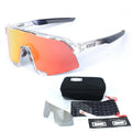 S3 Cycling Glasses 3 Lens UV400 Polarized Sunglasses MTB Road Bike Goggles