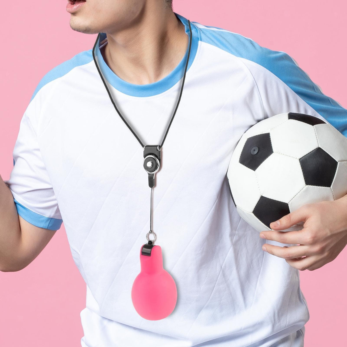 Hand  Whistle Handheld Loudly Sound Equipment with Lanyard Sports Whistle for