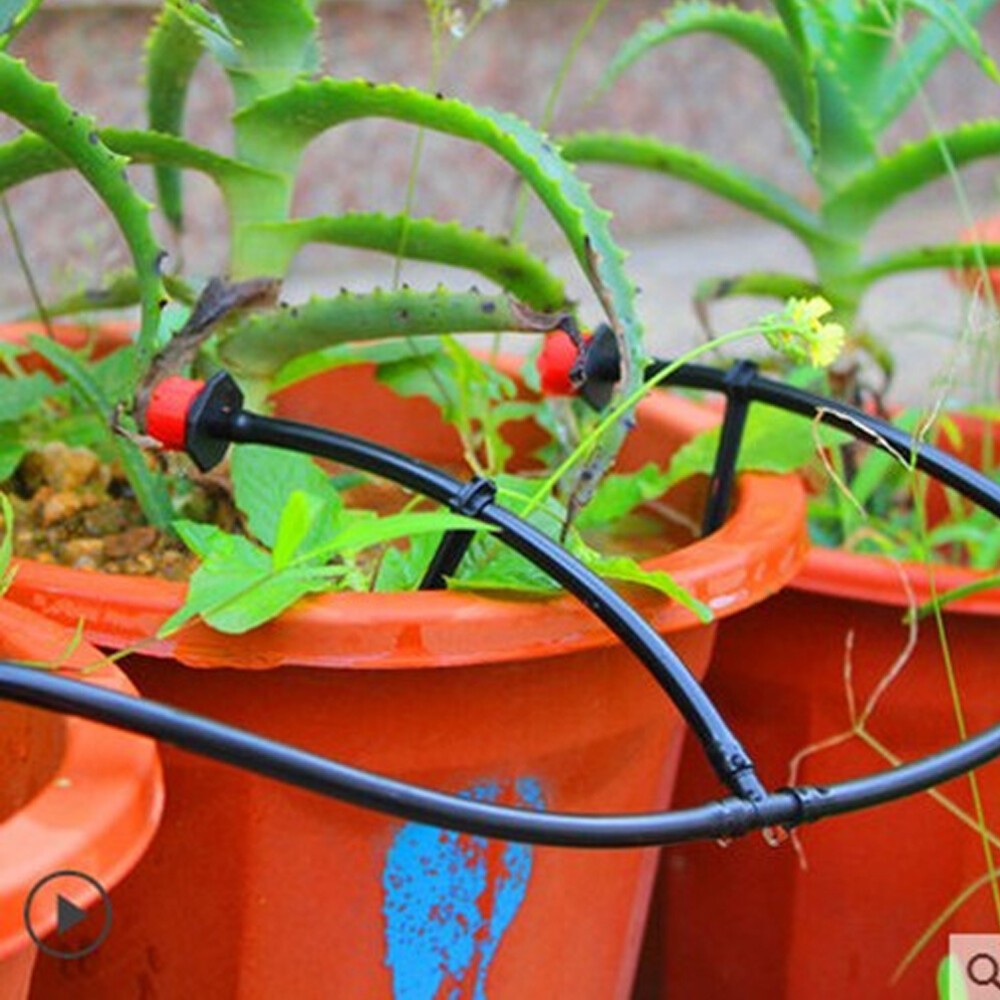 25M Automatic Drip Irrigation System Kit Plant Timer Watering Garden Hose Timer