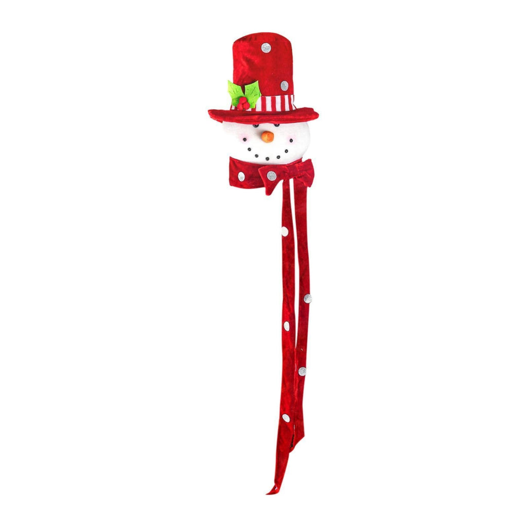Christmas Tree Topper Snowman Hugger Snowman Tree Topper Xmas Tree Top Hat for