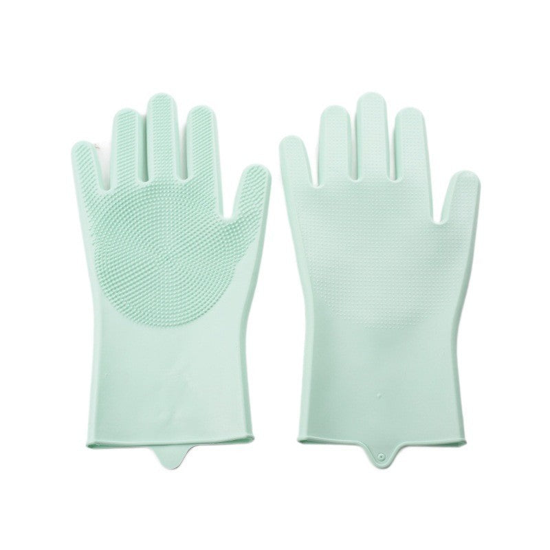 Portable Household Anti-Scratch And Anti-Bite Pet Bathing Gloves