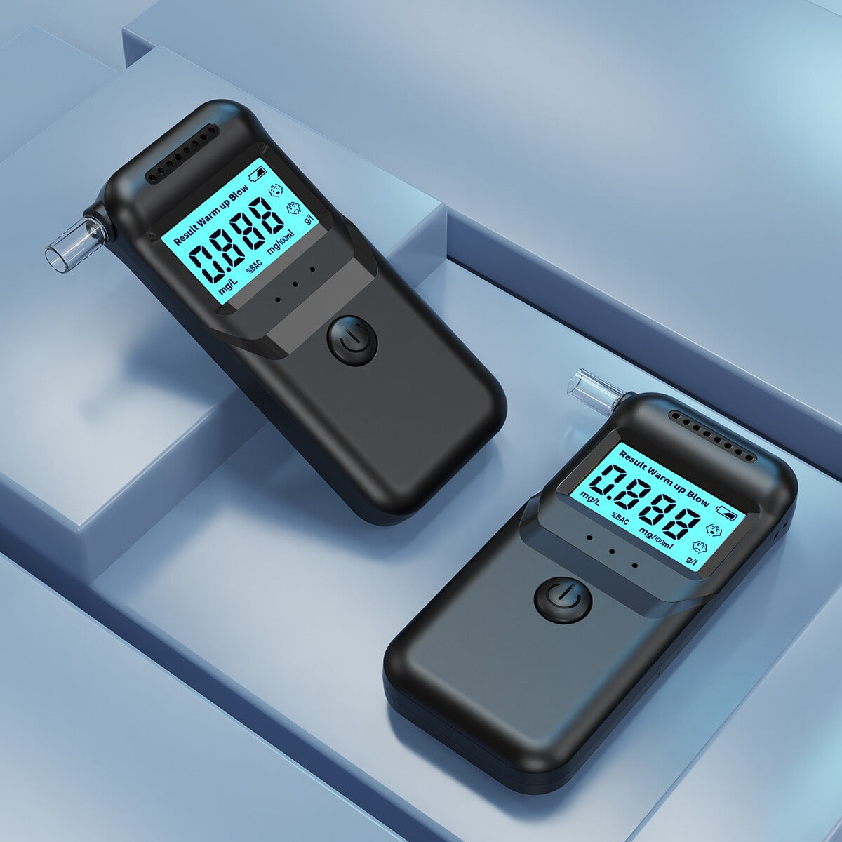 UK Polices Digital Breath Alcohol Analyzer Tester,LCD Breathalyzer Test Detector
