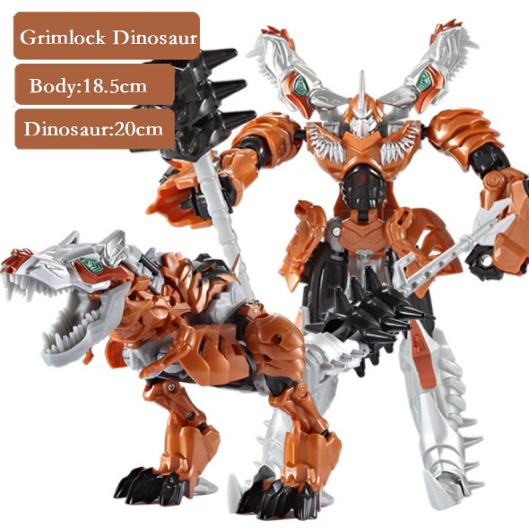 Mechtech Transforming Grimlock Dino Robot Action Figure Boys Children Mecha Toy