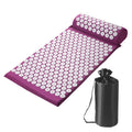 Acupressure Mat with Pillow & Ball Acupuncture Pin Massage Set Neck Pain Relief