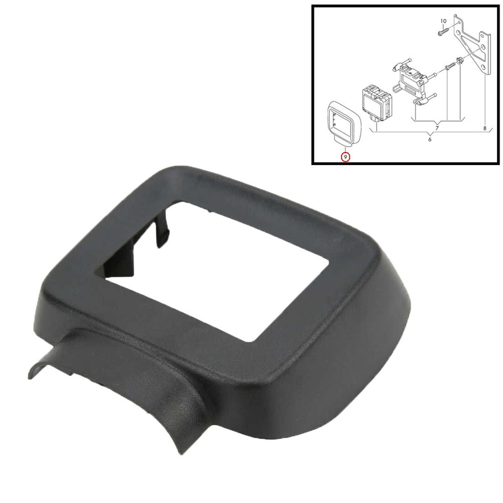 Front Bumper Lower Grille Radar Sensor Cover Trim Fit For VW Golf MK7 13-2016