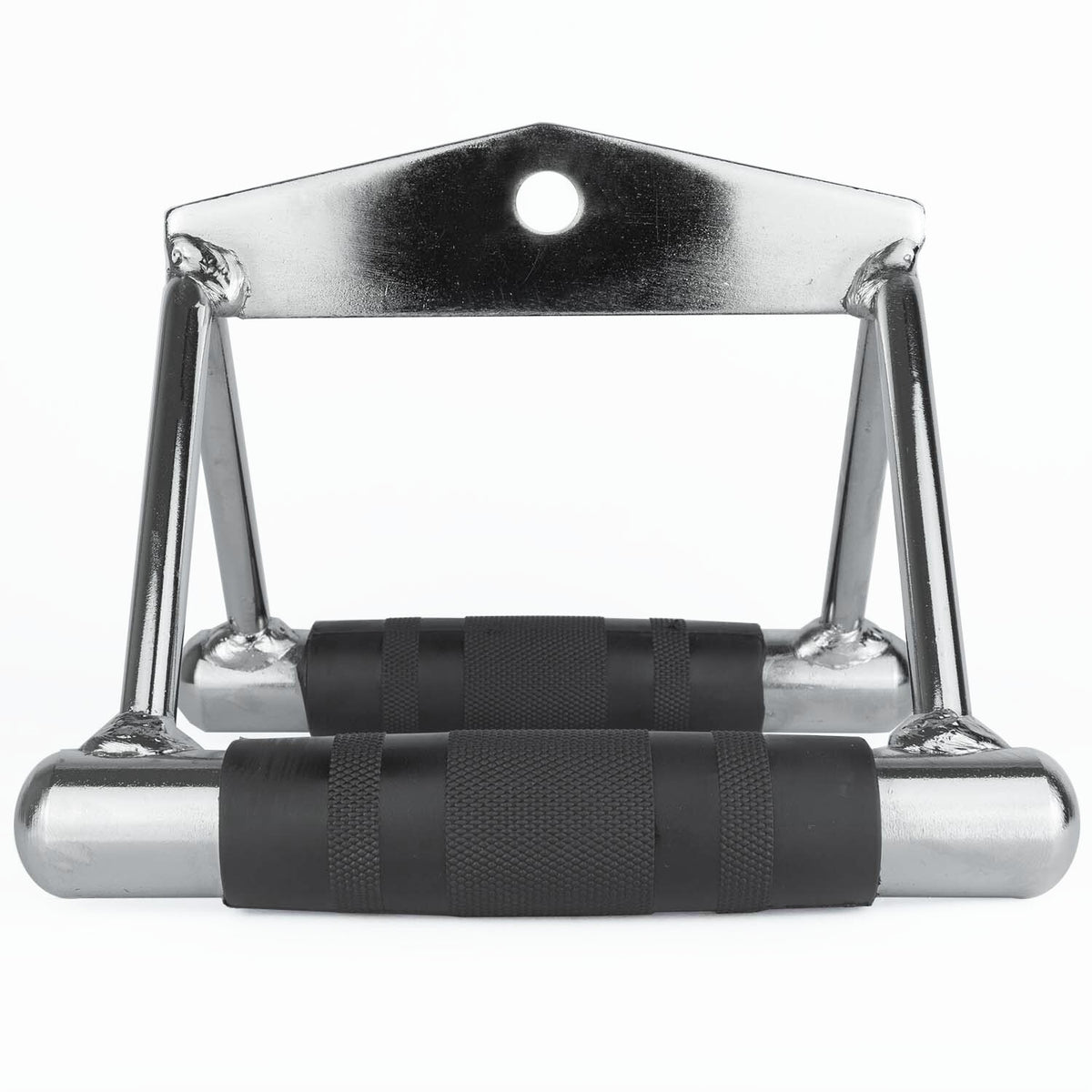 Double Seated V Row Close Grip Handle Multi Gym Bar Twin Lat Cable Attachment
