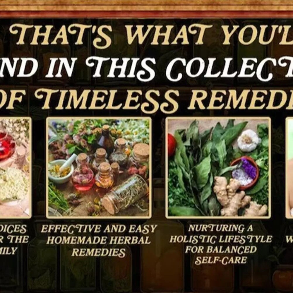 The Holistic Home Apothecary Book: 1000+ Herbal Remedies