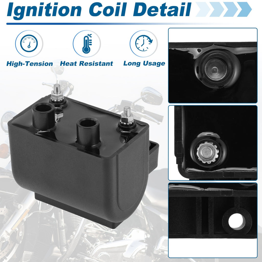 Motorcycle Ignition Coil for Harley Davidson Sportster 883 1000 1200 1984-2003