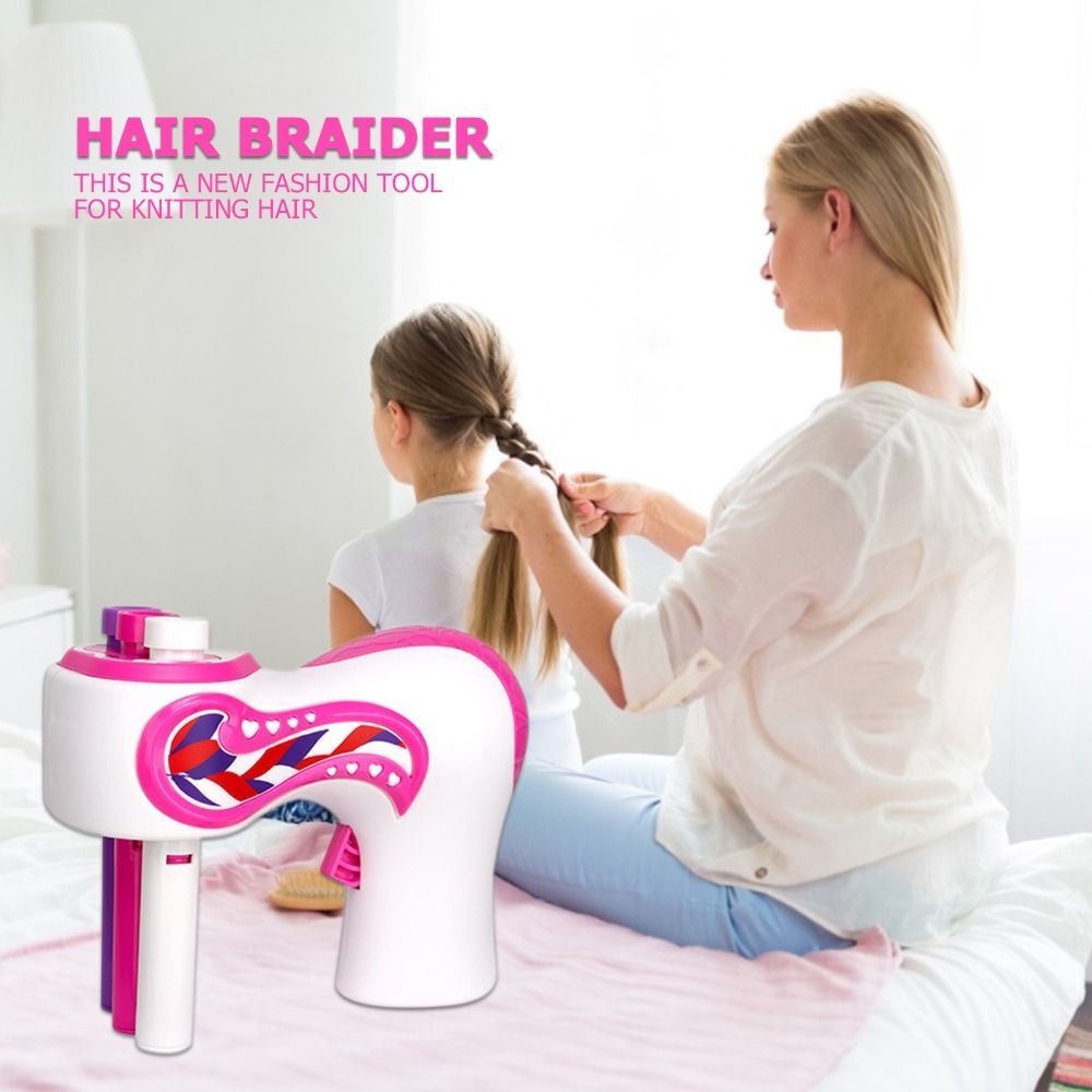 Automatic Hair Braider Styling Tools Smart Quick Easy DIY Electric Braid Machin.