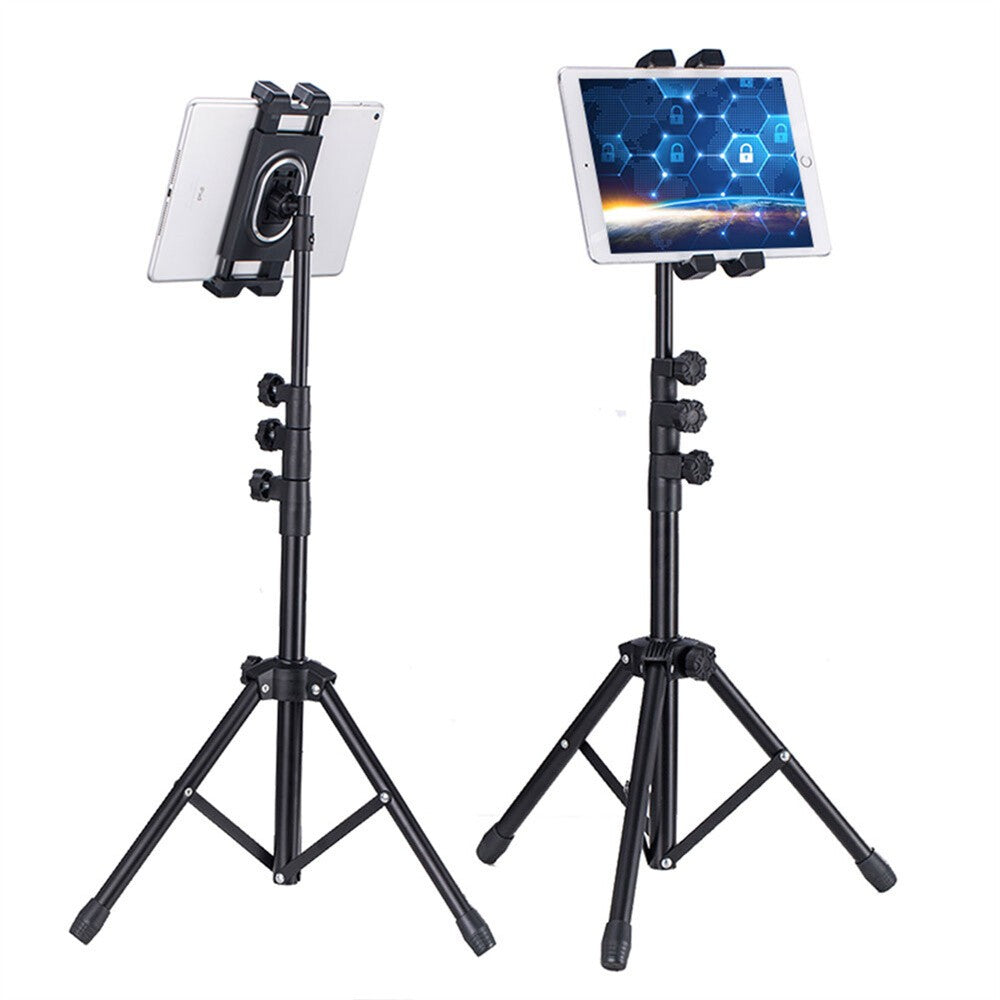 Heavy Duty Universal Floor Tablet Tripod Stand Adjust iPad Pro 4.7-12.9" Meeting