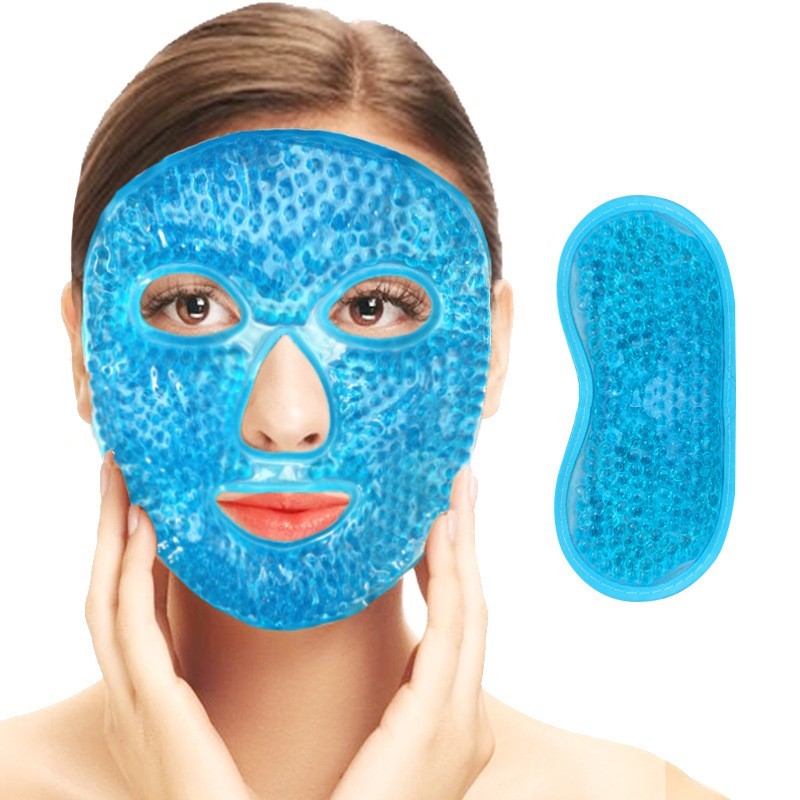 Cooling Gel Eye Mask Reusable Hot Cold Therapy Sleep Relaxation Puffy Eyes Relie