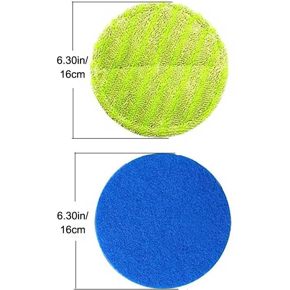 Cordless Electric Spinning Mop Pads Rechargeable Floor Cleaner Scrubber Polish
