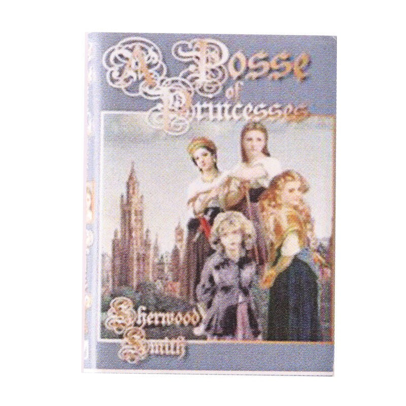 20PC Scale Mini Books Set Dolls House Miniatures Lot Bookshelf Accessories