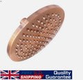 NEW 1PC 8" inch Antique Red Copper Round Rainfall Rain Bathroom Shower Head