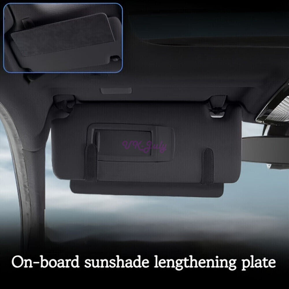 UV Rays Blocker Car Sunshade Extension Clip-on Anti-glare Sun Visor Extender New