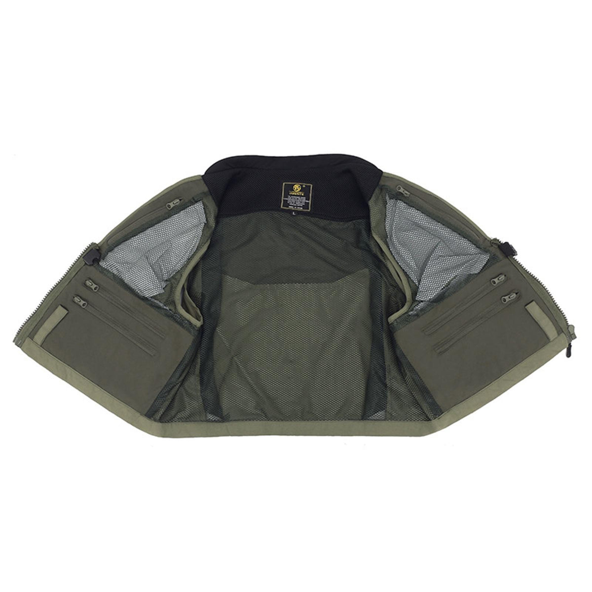 Fly Fishing Vest Sleeveless Jacket Waistcoat Breathable Adjustable Utility Vest