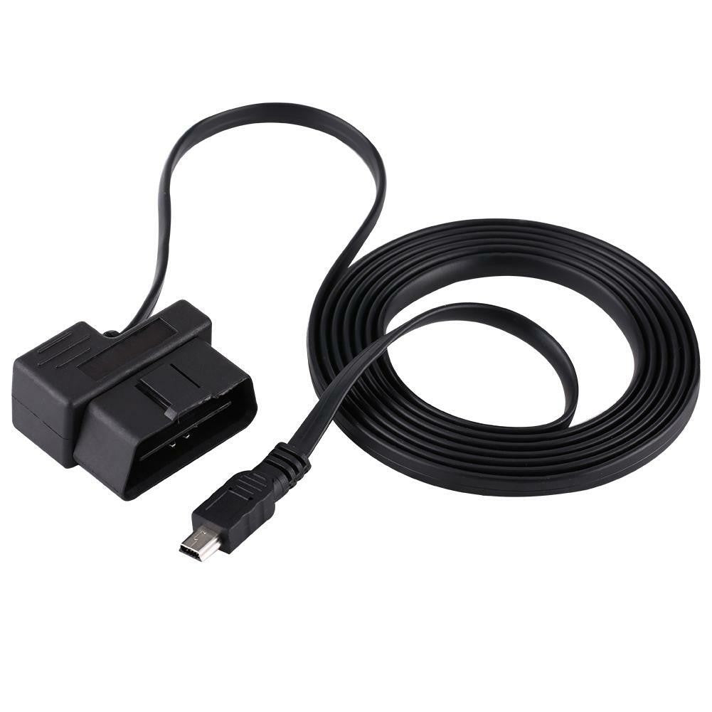 OBD2 Diagnostic Cable 16pin Diagnostic Extension Adapter to Mini USB Cable