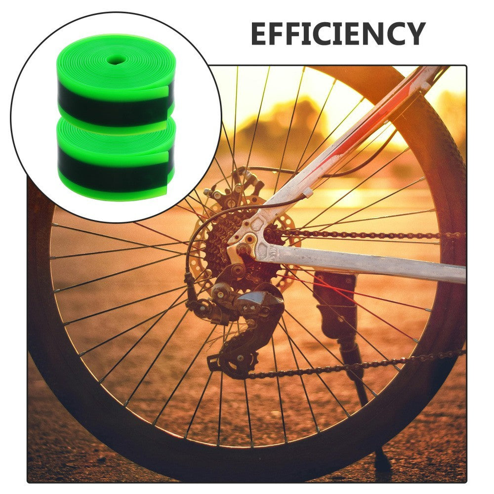 2 Rolls Bicycle Inner Tube Pad Bike Tire Liner Belt Puncture Proof