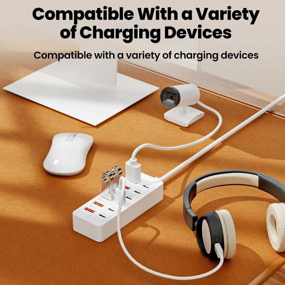 12 in 1 USB Charger Fast Charging Adapter Socket Portable USB Hub  Office