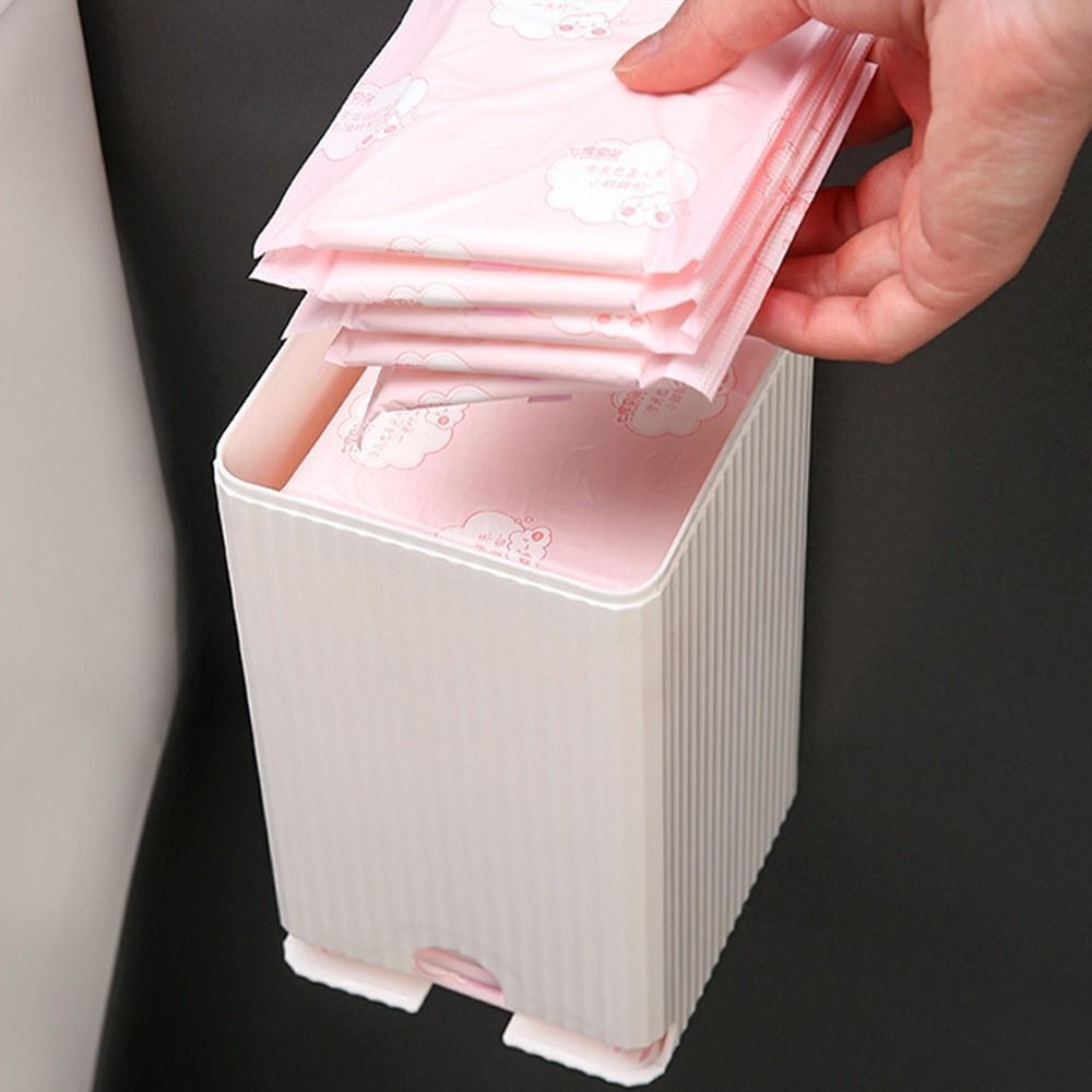 Water-proof Feminine Products Storage Box Wall Mounted Tampon Holder  Bathroom