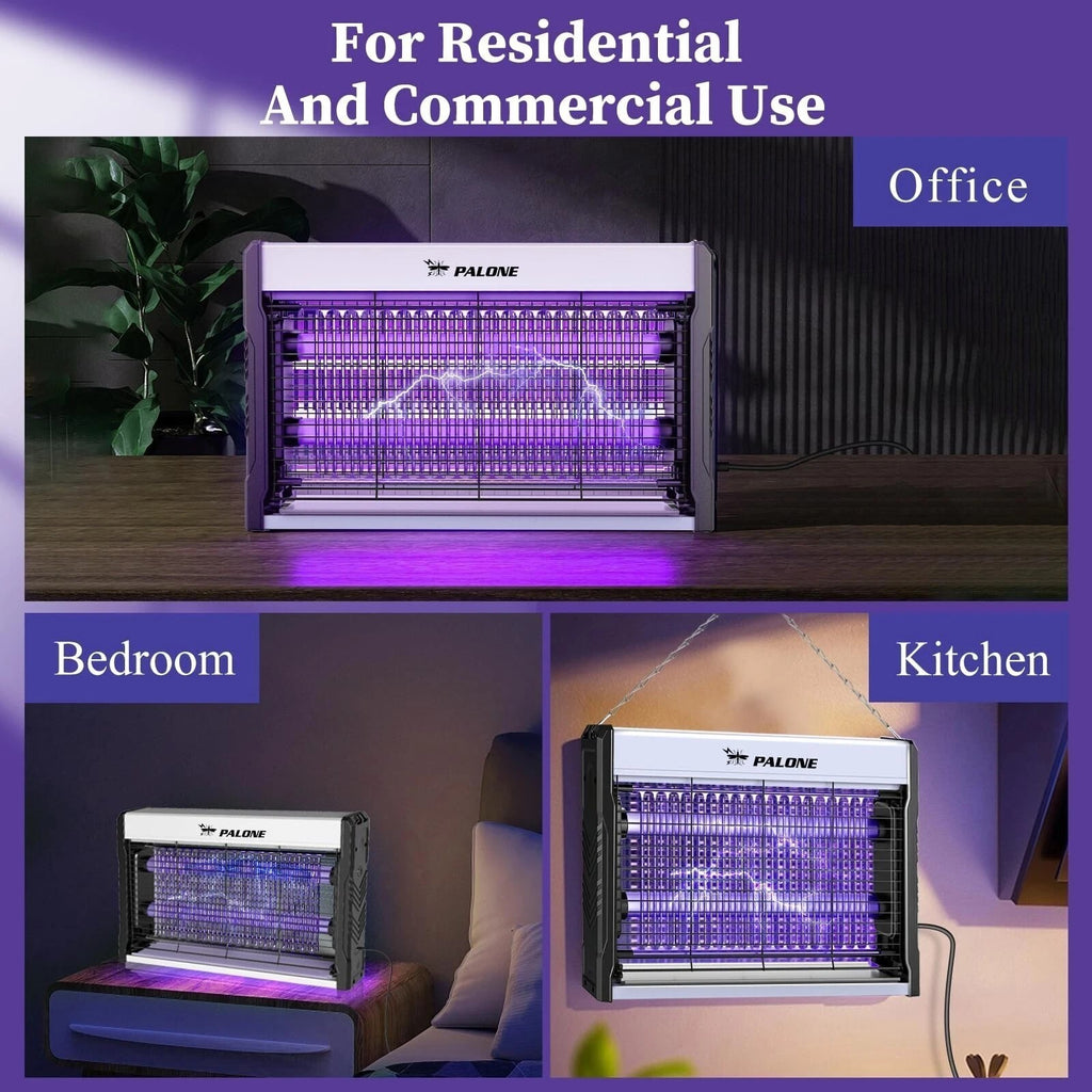 Bug Zapper Electric Insect Killer Mosquito Fly Pest Trap UV LED Indoor Lamp UK