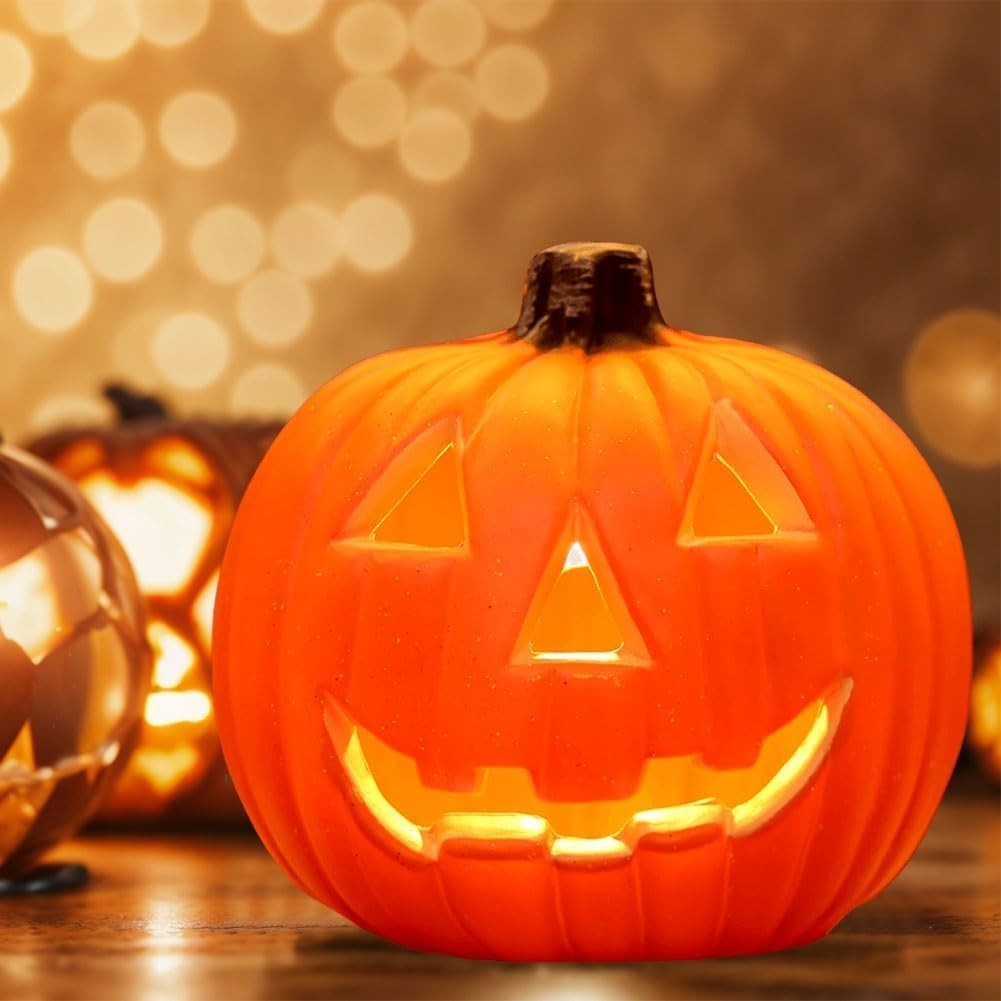 2026 Halloween Jack-o '-Lantern Yard Home Decoration Illuminated Large Pumpkins