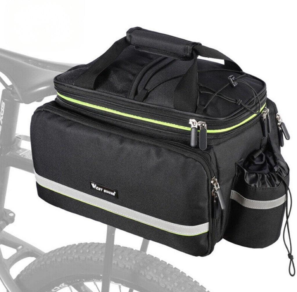 20-35L Bicycle Bike Frame Saddle Bag Handlebar Panier Rack Bag Waterproof